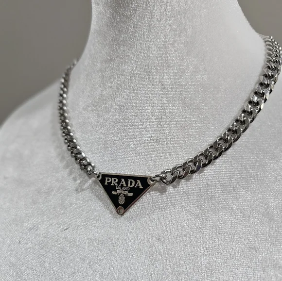 PRADA Tag Necklace - Picture 3 of 8